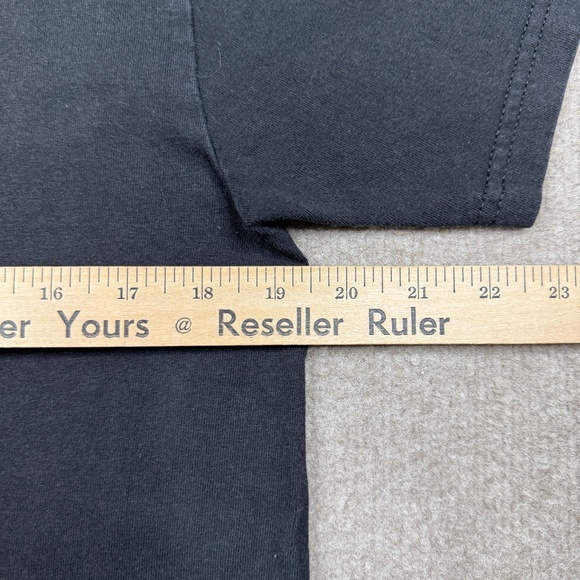 4Hunnid Shirt Mens Medium M Black Red Short Sleeve Crew Neck Streetwear … - Picture 4 of 8